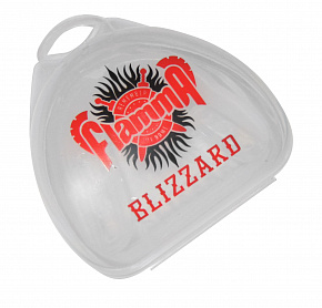 Защита рта (капа) FLAMMA - BLIZZARD с футляром взр. MGF-031 прозрачный 