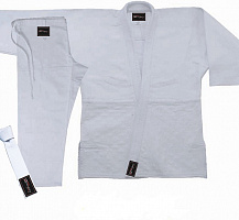 Костюм для дзюдо с поясом (кимоно) PS-1376 (120см, белый)