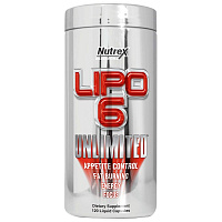 Lipo-6 Intl UNLIMITED  120капс бан. 820