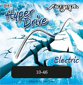 Струны Комплект струн для электрогитары BH-L Hyper Drive, никель/железо, 10-46 
