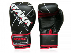 Перчатки боксАТАКА .,кожа BGS-501  (10oz, красный)