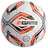 Мяч футб. INGAME UPGRADE IFB-133 бело-красный  