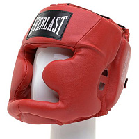 Шлем Martial Arts Leather Full Face  (0,4кг, 20*20*25, S/M)