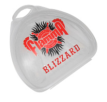 Защита рта (капа) FLAMMA - BLIZZARD с футляром взр. MGF-031 прозрачный