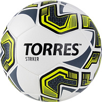 Мяч футб. "TORRES Striker " F321035 р.5 30п. TPU  бело-серо-жёлтый